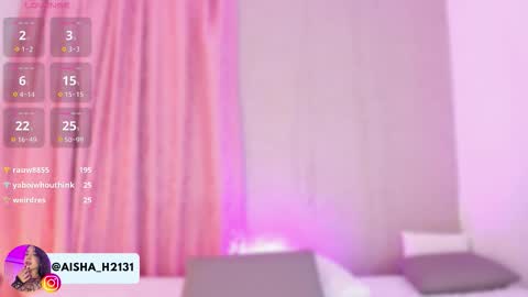 Aisha online show from December 17, 10:25 pm