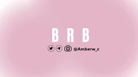 IG - TW Amberw c online show from October 31, 4:58 am