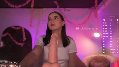 IG - TW Amberw c online show from March 31, 1:38 am