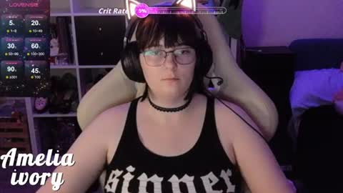 ameliaivory online show from July 21, 1:50 am