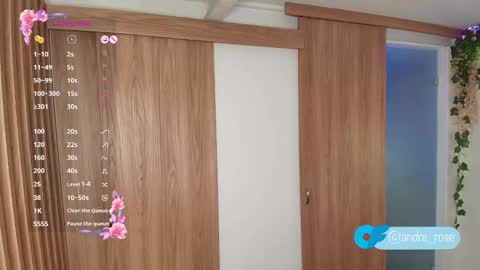 Andra de la Rosse online show from March 18, 5:12 am