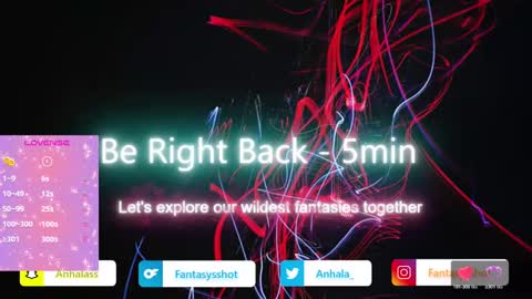 Anhala Rivera online show from October 28, 4:07 am