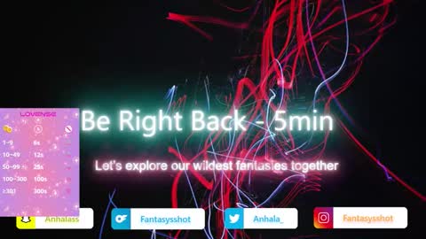 Anhala Rivera online show from November 10, 2:17 am