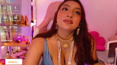 Asha  online show from October 2, 3:50 pm