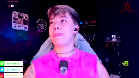 Axel Rouse online show from September 14, 4:38 pm