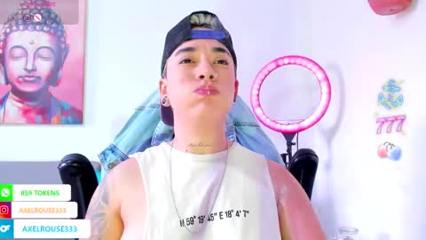 Axel Rouse online show from April 15, 9:37 pm