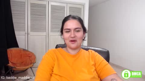 Snapshot of baddie_maddie_ chatting on September 29, 7:13 am want custom text me through my snap 3  online show from September 29, 7:13 am