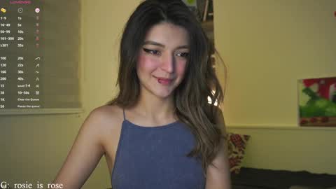 Snapshot of call_me_rosie chatting on December 31, 4:38 am   online show from December 31, 4:38 am