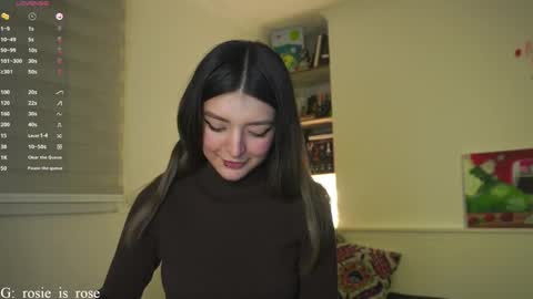 Snapshot of call_me_rosie chatting on December 23, 1:51 am   online show from December 23, 1:51 am