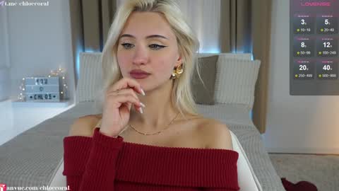 Snapshot of chloecoral chatting on February 2, 10:28 pm ChloeCoral online show from February 2, 10:28 pm