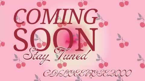ChloeeRose online show from July 13, 6:25 am