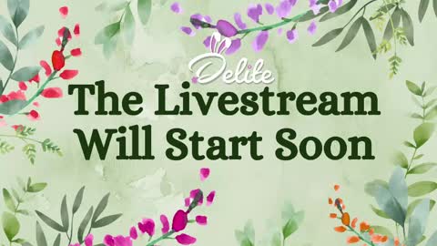DeLite  Next stream on Wednesday or Thurdsay  online show from May 26, 8:13 am