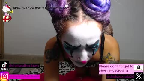 Chelsea  Please help me to reach 100 thumbs up online show from November 17, 8:09 pm