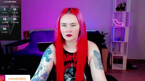 Snapshot of emmybrightj_ chatting on January 19, 11:53 pm Emmy Bright     50  online show from January 19, 11:53 pm