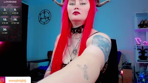 Snapshot of emmybrightj_ chatting on January 10, 12:06 am Emmy Bright     50  online show from January 10, 12:06 am