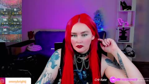 Snapshot of emmybrightj_ chatting on December 24, 10:22 am Emmy Bright     50  online show from December 24, 10:22 am