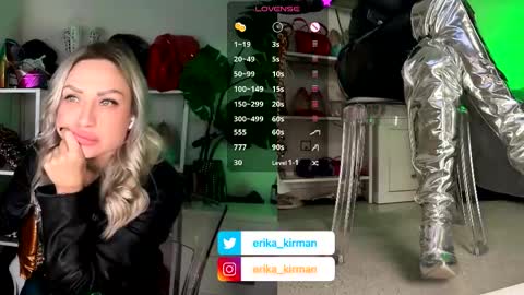 Erika      online show from January 19, 2:57 pm