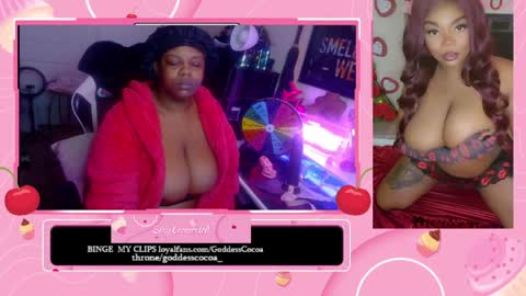 Goddess Cocoa online show from March 30, 11:54 am