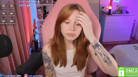 I am Gwen  online show from July 17, 11:30 pm