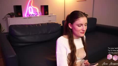 June Juniper online show from November 13, 12:20 am