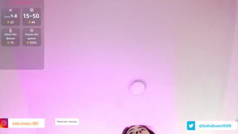 Kate Evans online show from March 10, 1:00 pm