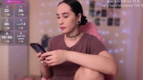 Snapshot of kissmenastya chatting on December 9, 12:08 pm Nastya  online show from December 9, 12:08 pm