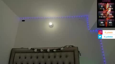 Juliette online show from February 8, 9:18 pm