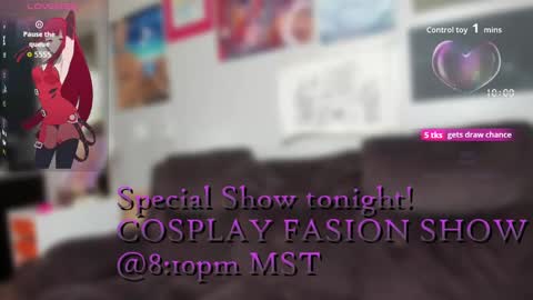 Lady Aiyla Your Benevolent Goddess online show from September 30, 1:55 am