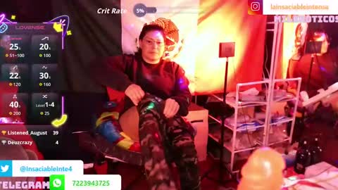 Snapshot of lainsaciableintensa chatting on October 24, 2:40 am lainsaciableintensa online show from October 24, 2:40 am
