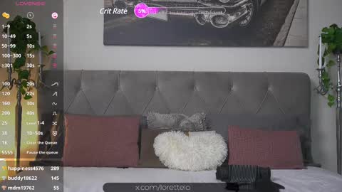 LoretteLorena online show from February 11, 8:10 pm