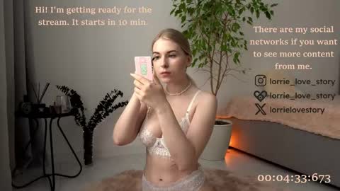 Snapshot of lorrie_love_story chatting on January 5, 1:26 pm Lorrie online show from January 5, 1:26 pm