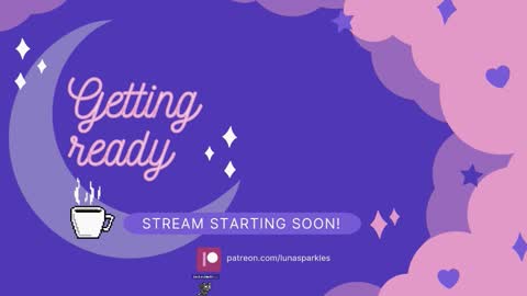 ..LunaSparkles. online show from March 5, 6:20 am