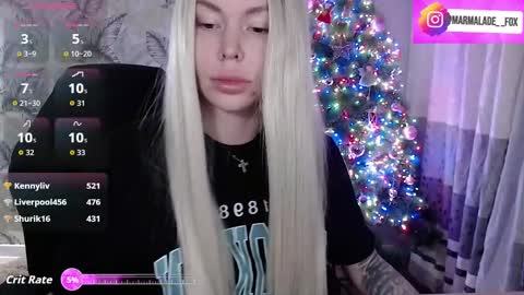 Marmalade Fox online show from December 17, 6:01 pm