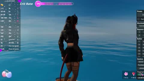 Megan online show from January 19, 1:24 am