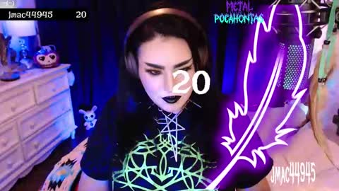 MetalPocahotass online show from September 29, 11:54 pm