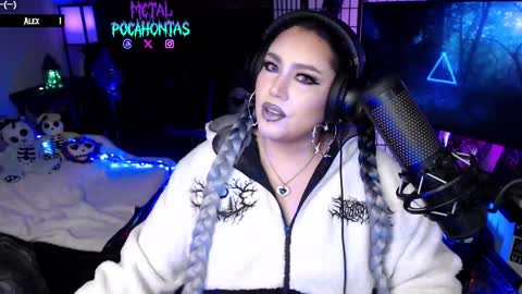 MetalPocahotass online show from December 22, 5:23 am