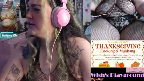 Wishs Playground online show from November 14, 7:52 am