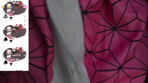 Snapshot of nezuko_mitsuri chatting on October 7, 6:12 pm NEZUKO MITSURI online show from October 7, 6:12 pm