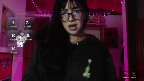 Snapshot of ninfa_ch chatting on October 24, 2:07 am Ninfa online show from October 24, 2:07 am