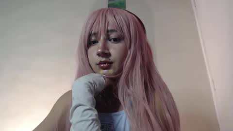 Snapshot of pinksakura1 chatting on October 21, 3:10 am 3 online show from October 21, 3:10 am