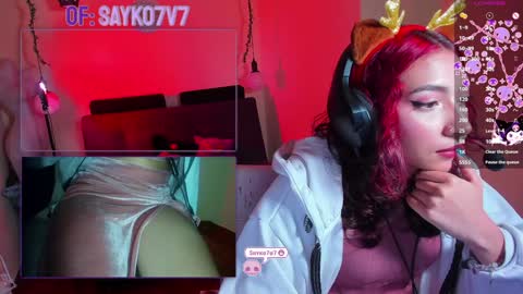 Snapshot of saiko7w7 chatting on December 9, 11:34 pm OF 15 off -  online show from December 9, 11:34 pm