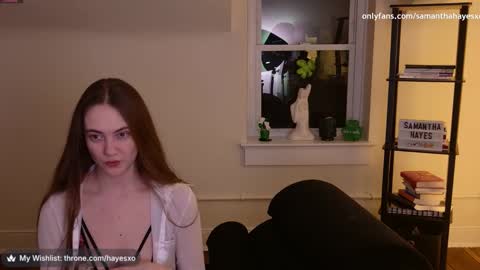 The Real Samantha Hayes haha  online show from March 13, 12:12 am