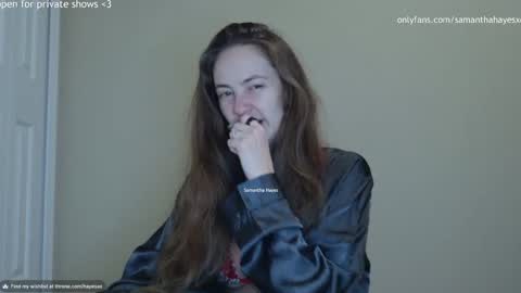 The Real Samantha Hayes haha  online show from December 21, 3:14 am