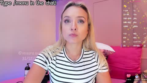 SaraAvila  online show from December 31, 7:20 am