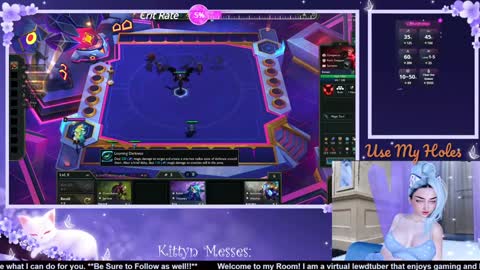 Snapshot of sassykittyn chatting on December 9, 6:13 am Sassy Sami Kittyn online show from December 9, 6:13 am