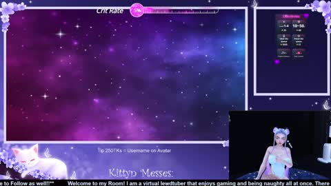 Snapshot of sassykittyn chatting on February 3, 6:13 am Sassy Sami Kittyn online show from February 3, 6:13 am