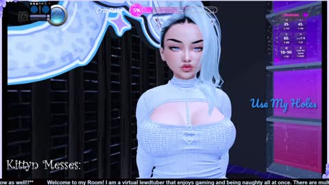 Snapshot of sassykittyn chatting on December 31, 6:16 am Sassy Sami Kittyn online show from December 31, 6:16 am