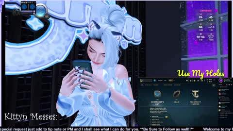 Snapshot of sassykittyn chatting on January 13, 6:16 am Sassy Sami Kittyn online show from January 13, 6:16 am