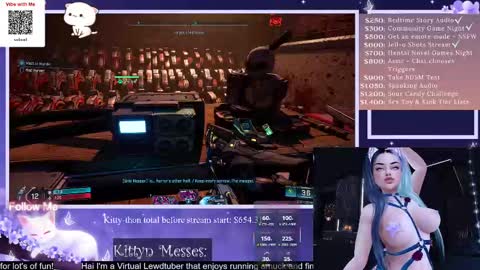 Snapshot of sassykittyn chatting on September 17, 5:16 am Sassy Sami Kittyn online show from September 17, 5:16 am