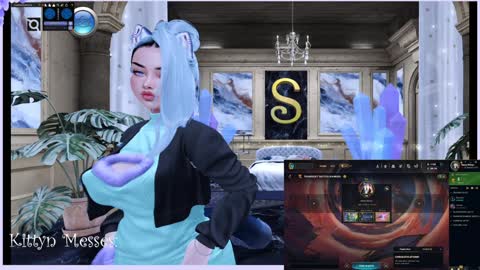 Snapshot of sassykittyn chatting on December 24, 6:33 am Sassy Sami Kittyn online show from December 24, 6:33 am